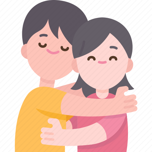 Cuddle, hug, comfort, love, couple icon - Download on Iconfinder