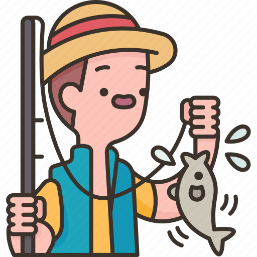 Fishing, outdoor, activity, hobby, recreation icon - Download on Iconfinder