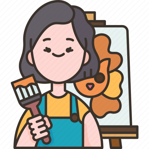 Painting, artwork, hobby, recreation, creativity icon - Download on Iconfinder