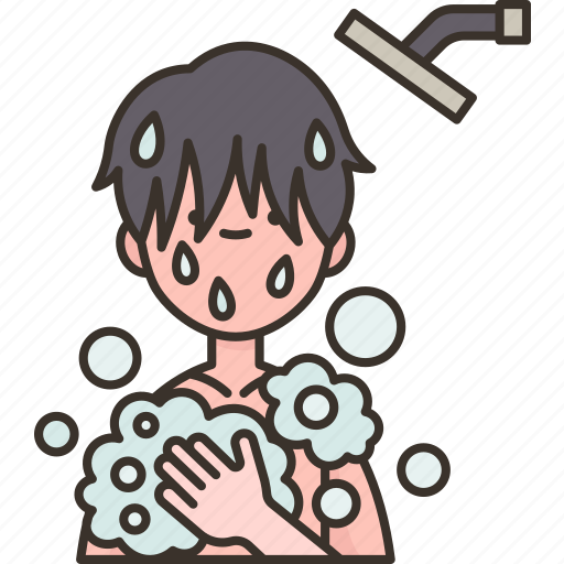 Shower, cleaning, hygiene, refreshment, bathroom icon - Download on Iconfinder