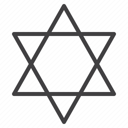 David, judaism, religion, star icon - Download on Iconfinder