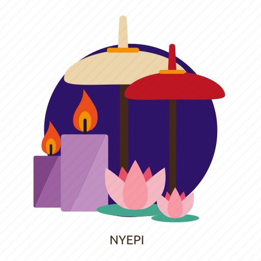 Balinese, ceremony, hinduism, nyepi, religion, traditional icon - Download on Iconfinder