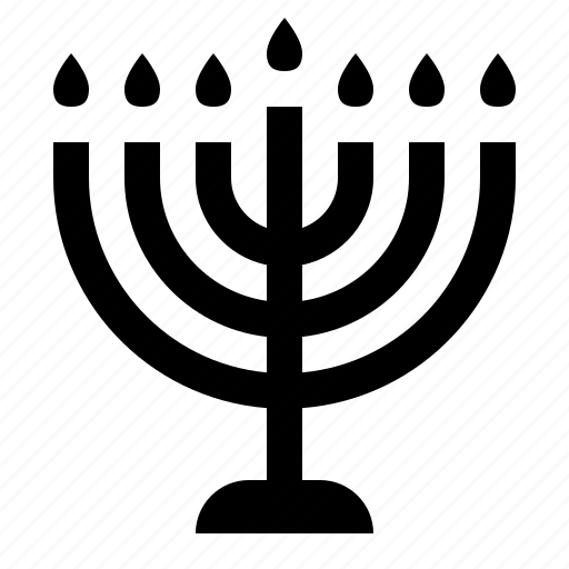 Hanukkah, jew, jewish, judaism, menorah, temple icon - Download on Iconfinder
