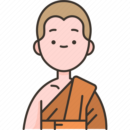 Monk, buddhism, religious, temple, faith icon - Download on Iconfinder