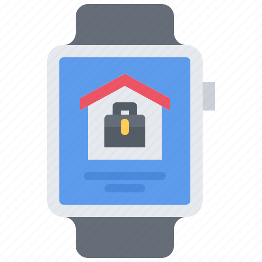 Briefcase, case, house, building, app, smart, watch icon - Download on Iconfinder