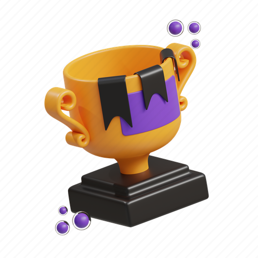 Trophy, winner, success, prize, competition, victory, champion 3D illustration - Download on Iconfinder