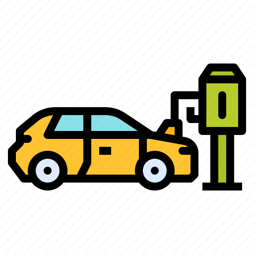 Car, dispenser, electric, energy, renewable icon - Download on Iconfinder