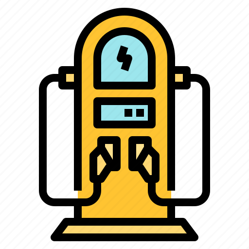 Charging, dispenser, electric, renewable, station icon - Download on Iconfinder