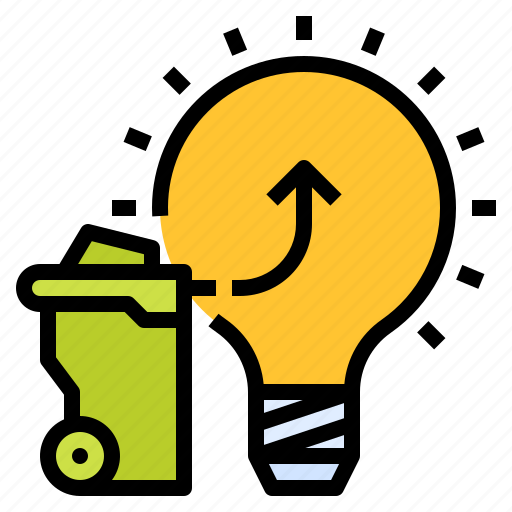 Bulb, electric, energy, renewable, waste icon - Download on Iconfinder