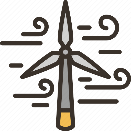 Wind, energy, turbines, electricity, generator icon - Download on Iconfinder