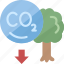 carbon, dioxide, reduce, emission, climate 
