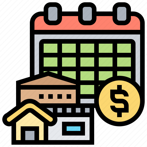 Calendar, payment, period, rental, schedule icon - Download on Iconfinder