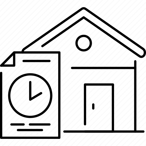 Rent, service, building, house, mortgage, real, estate icon - Download on Iconfinder