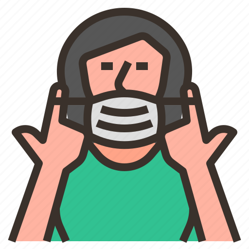 Mask, covid19, protection, take off mask, mask wearing, take off face mask, covid-19 icon - Download on Iconfinder