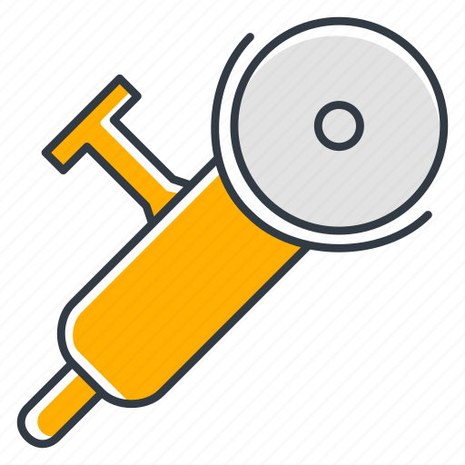Angle, electrical, grinder, tool icon - Download on Iconfinder
