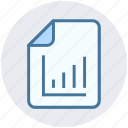 analytics, bars, graph, page, reports, stabilization