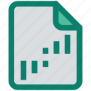 analytics, chart, diagram, financial report, growth, page, statistics 