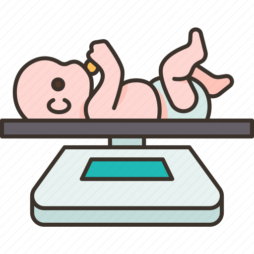 Baby, weight, child, measure, health icon - Download on Iconfinder