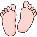 feet, baby, infant, footprint, childhood
