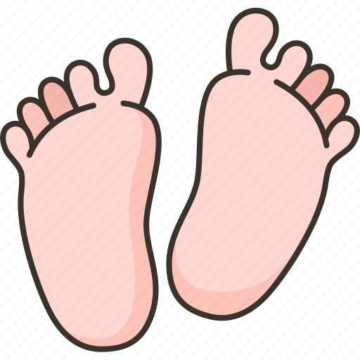 Feet, baby, infant, footprint, childhood icon - Download on Iconfinder