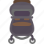 stroller, baby, trolley, carriage, transportation 
