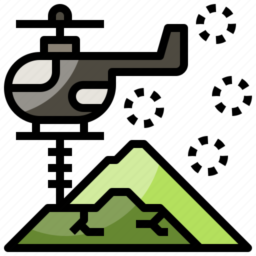 Health, helicopter, mountain, rescue, safety, security icon - Download on Iconfinder