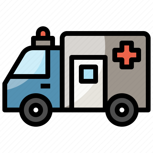 Ambulance, automobile, emergency, medical, transport, transportation, vehicle icon - Download on Iconfinder