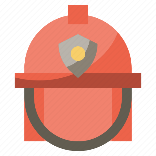 Fashion, fire, firefighter, helmet, protection, safety, security icon - Download on Iconfinder