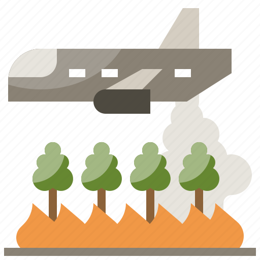 Aeroplane, airplane, delivery, firefighting, flight, transportation icon - Download on Iconfinder