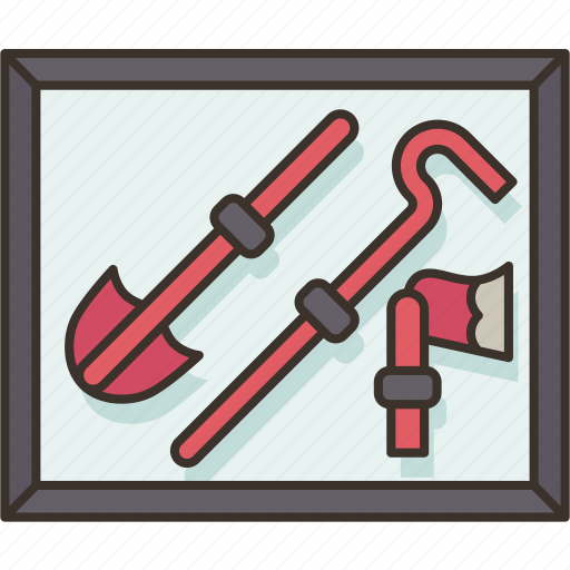 Firefighting, shovel, axe, rescue, tool icon - Download on Iconfinder