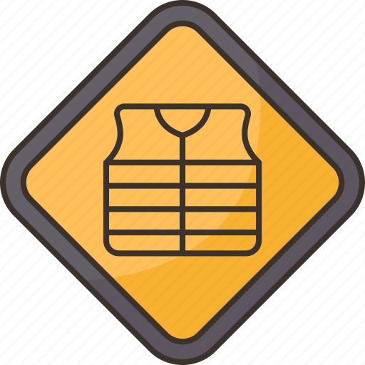 Rescue, sign, lifejacket, safety, protection icon - Download on Iconfinder