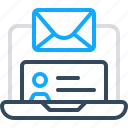 laptop, envelope, message, business, computer, communication, newsletter, marketing, internet