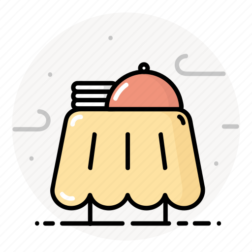 Dish, kitchen, plate, restaurant, table icon - Download on Iconfinder