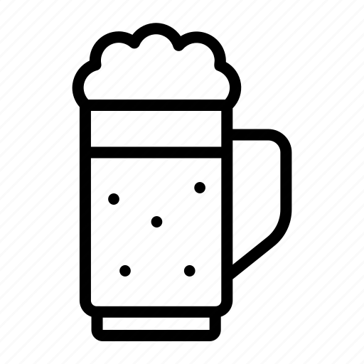 Beer, mug, pint, of, alcohol, food, and icon - Download on Iconfinder