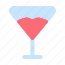 cocktail, drink, food, set, glass