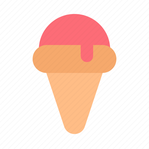 Ice, cream, cone, food, cold icon - Download on Iconfinder