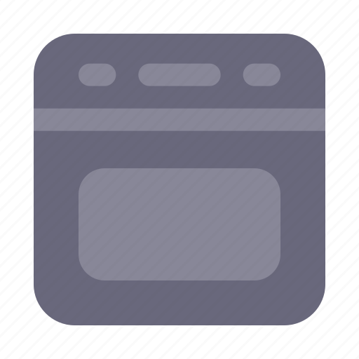 Oven, kitchen, cook, stove, electronics icon - Download on Iconfinder