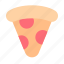 pizza, slice, food, fast, piece 