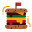 bread, fastfood, food, hamburger 