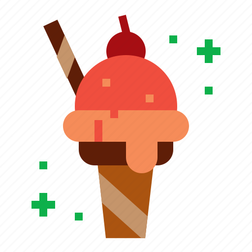 Cone, cream, dessert, ice icon - Download on Iconfinder