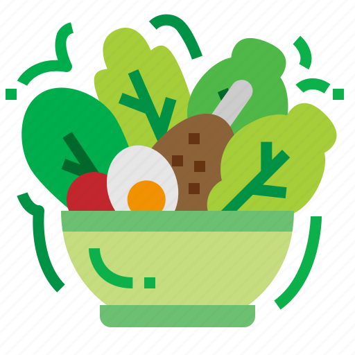 Healthy, lettuce, salad, vagetable icon - Download on Iconfinder