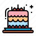 birthday, cake, dessert, sweets