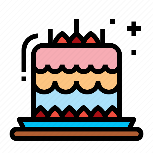 Birthday, cake, dessert, sweets icon - Download on Iconfinder