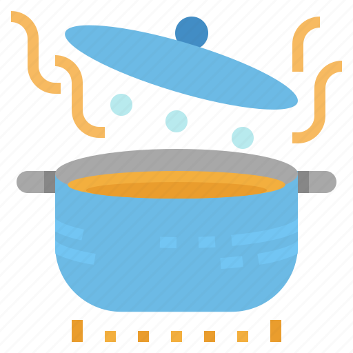 Boil, boiling, cooking, pot, restaurant icon - Download on Iconfinder