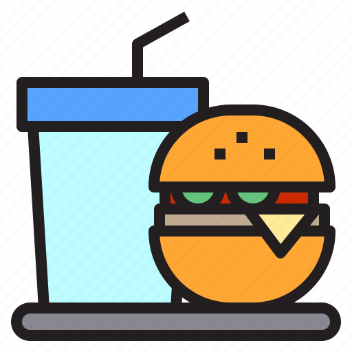 Drink, fast, food, hamburger, restaurant icon - Download on Iconfinder