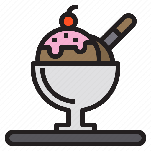 Chocolate, cream, dessert, ice, ice cream, sweet icon - Download on Iconfinder