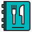 fork, knife, list, menu, restaurant 