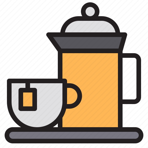Cup, drink, hot, tea, teapot icon - Download on Iconfinder
