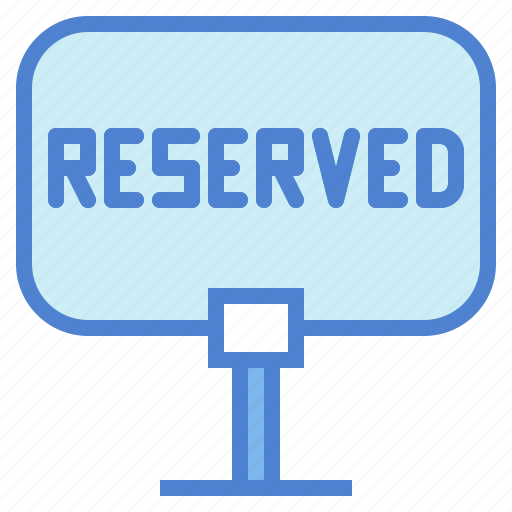 Dinner, lunch, reserved, restaurant, sign icon - Download on Iconfinder
