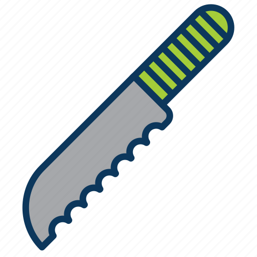 Blade, cutlery, knife, knife for bread, whittle icon - Download on Iconfinder